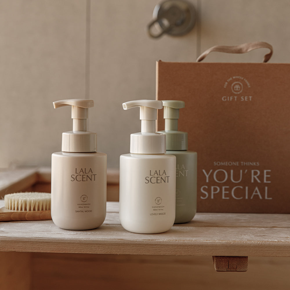 LALA SCENT 韓國純素洗手液 (怡人微風/林園雅境/檀香之韻)