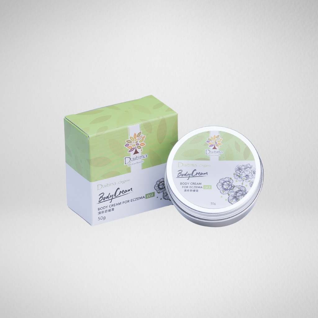 Daitima 天然有機濕疹舒緩膏 Lv.2 (50g) - 中度濕疹舒緩